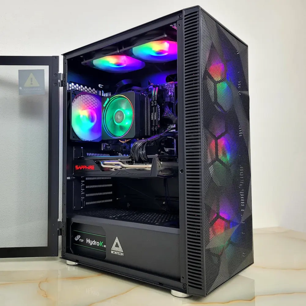 ASRock 5600X RX5700XT 16GB 512GB 750W