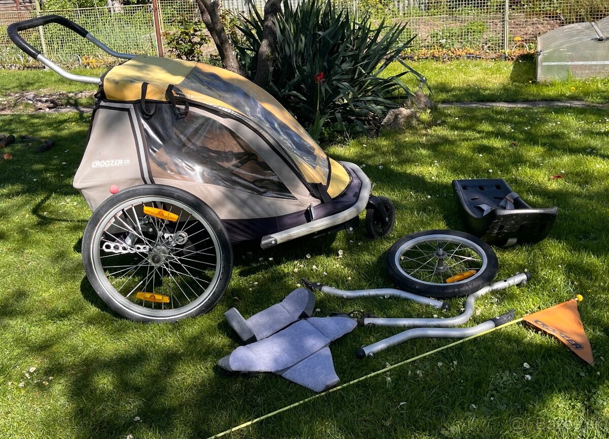 odpružený cyklovozik Croozer 535 for2