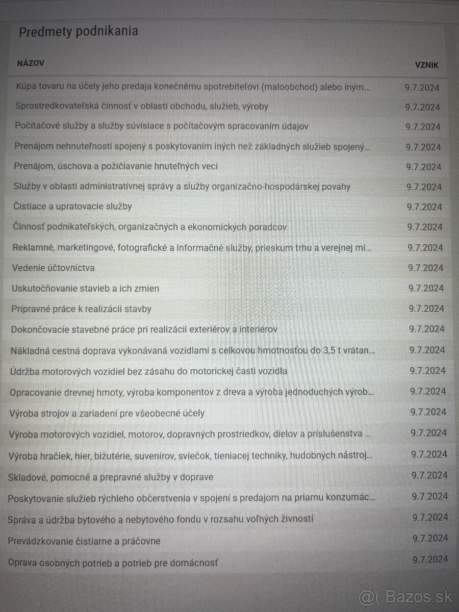 Predám s.r.o.