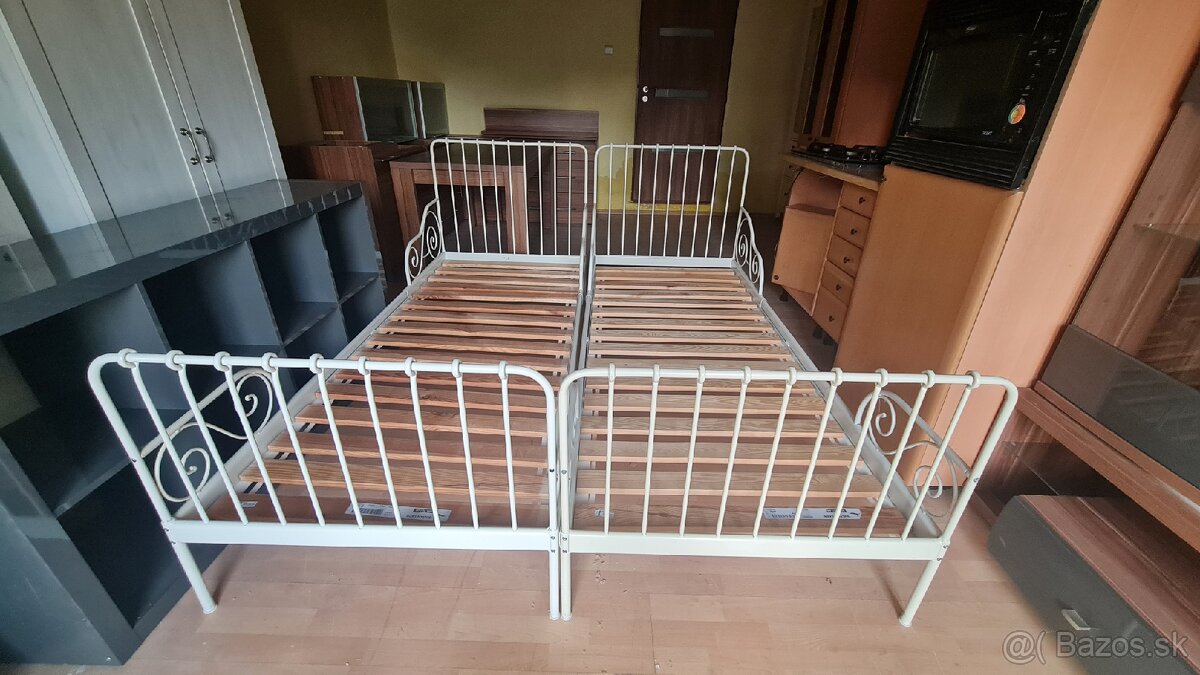 Predám 2x rastúcu kovovú posteľ