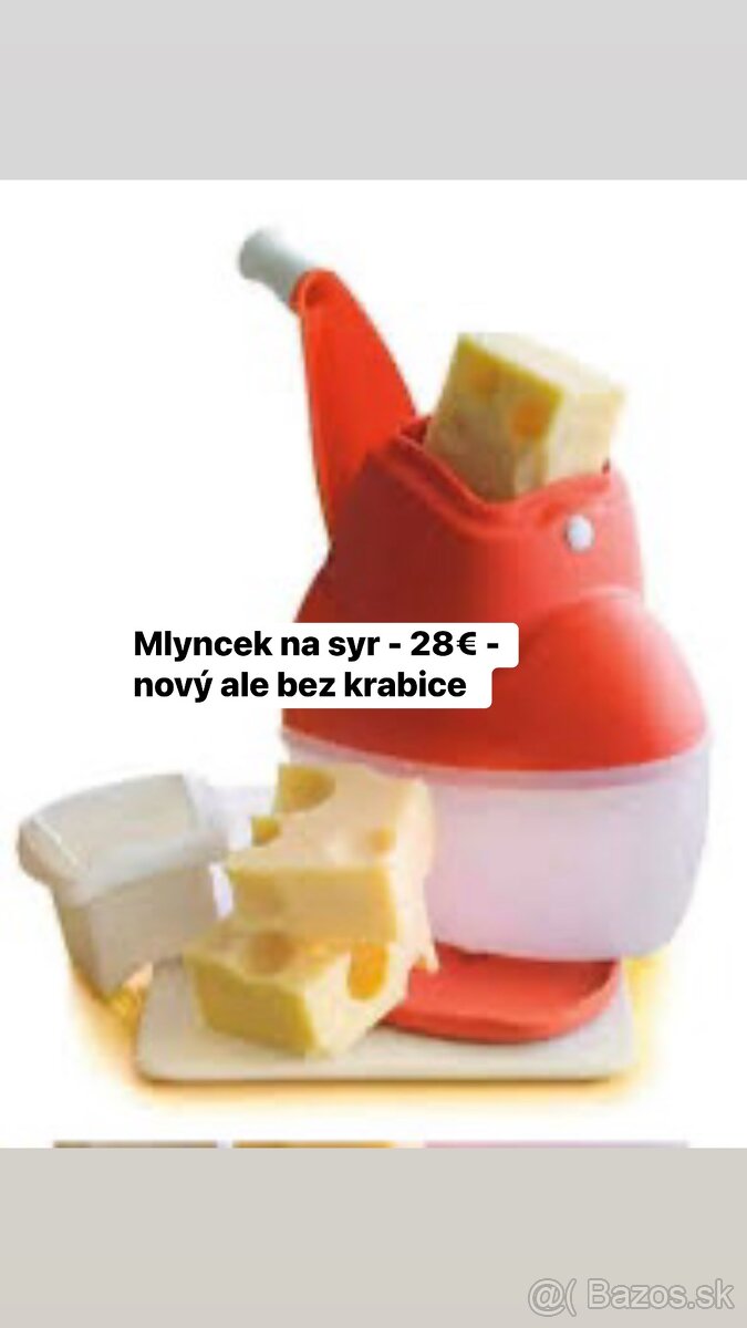 Mlyncek na syr Tupperware