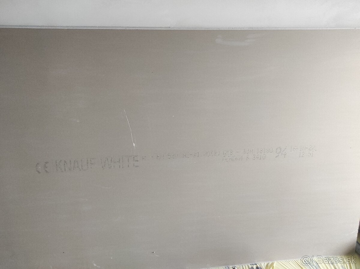 Sadrokartónová doska KNAUF WHITE 2000x1200x12,5 mm