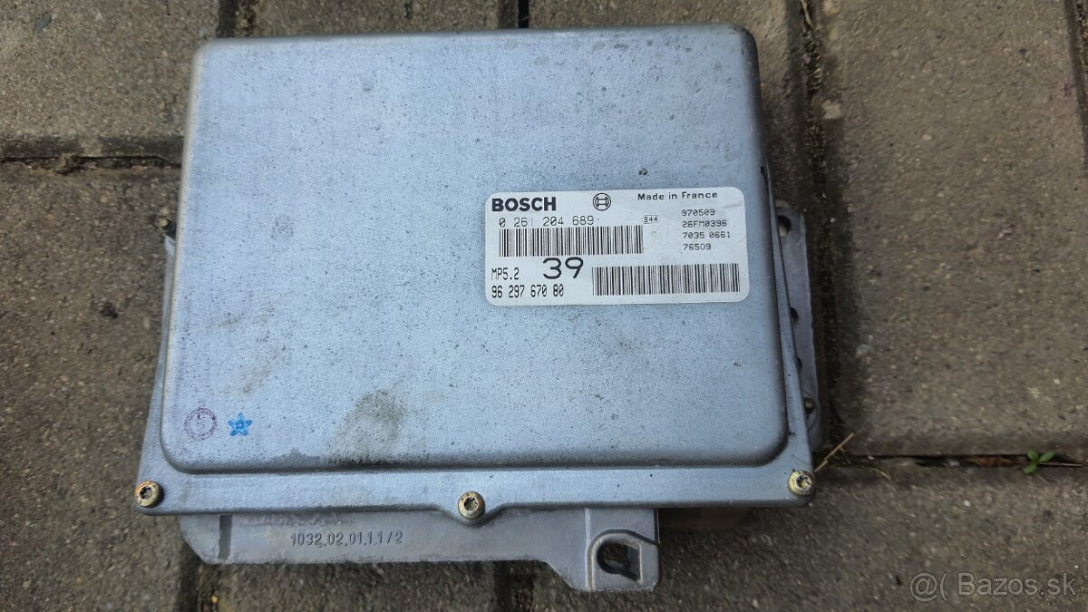 Riadiaca jednotka Peugeot 306, 2.0 benzín, r.v. 1997