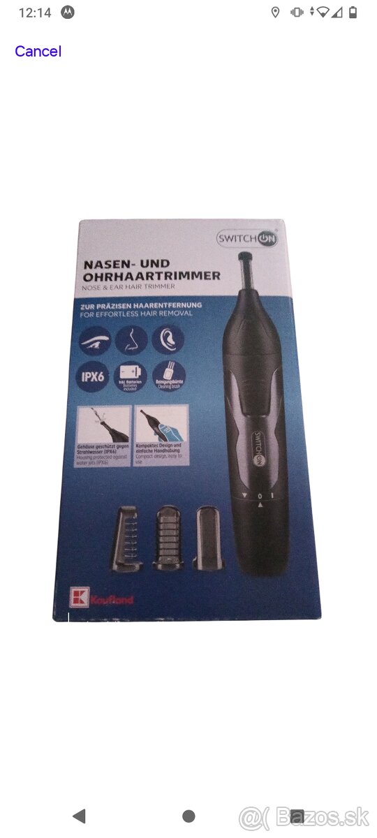 Zastrihávač trimmer
