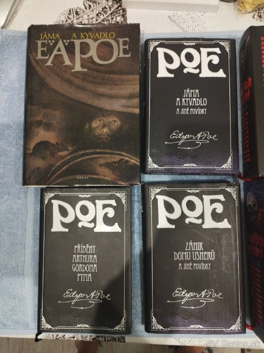 Knihy rôzne (Poe, Veselý, Mačingová a upírske poviedky)