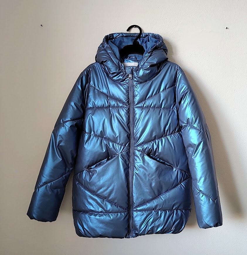 Dievčenská zimná bunda - veľkosť 140