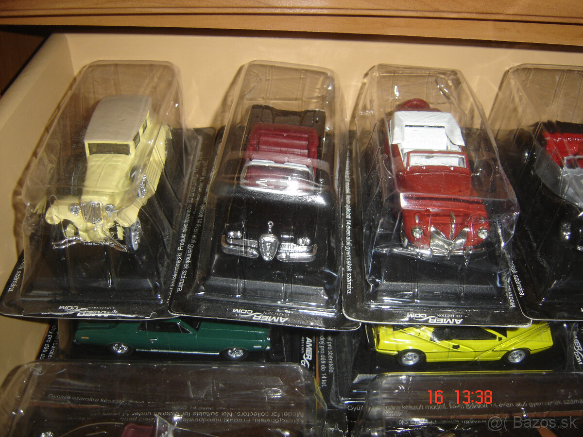 Zbierka modelov legendárni automobily