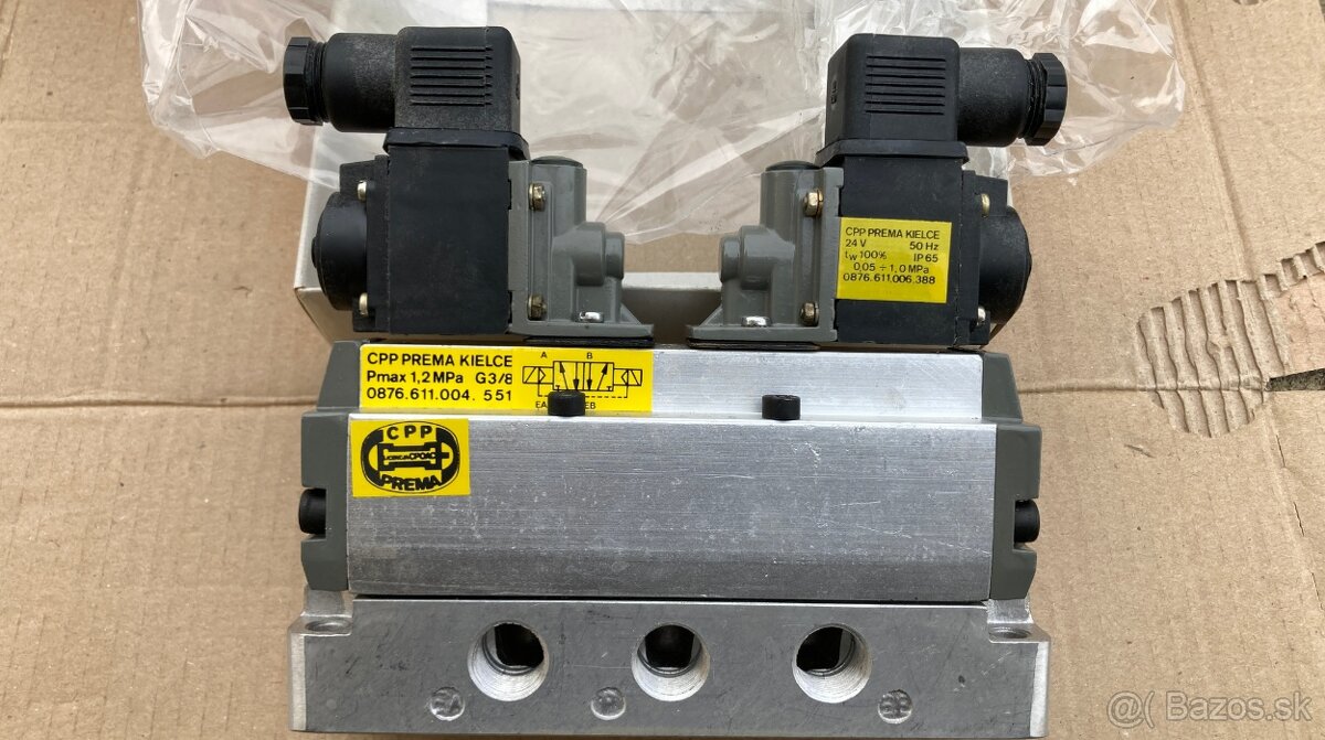 ELEKTROMAGNETICKÉ PNEUMATICKÉ VENTILY