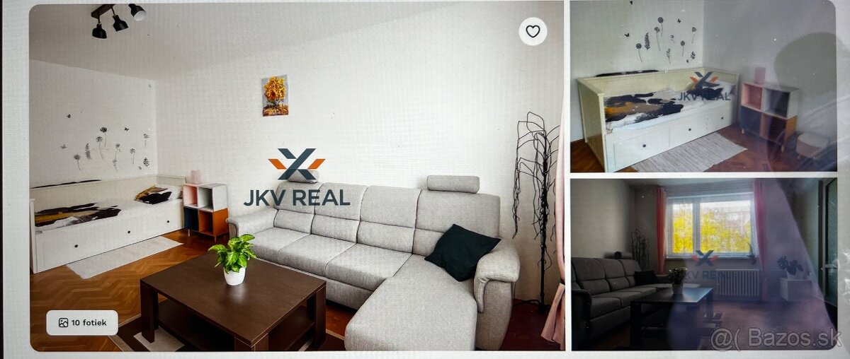 Jednoizbový plne vybavený byt