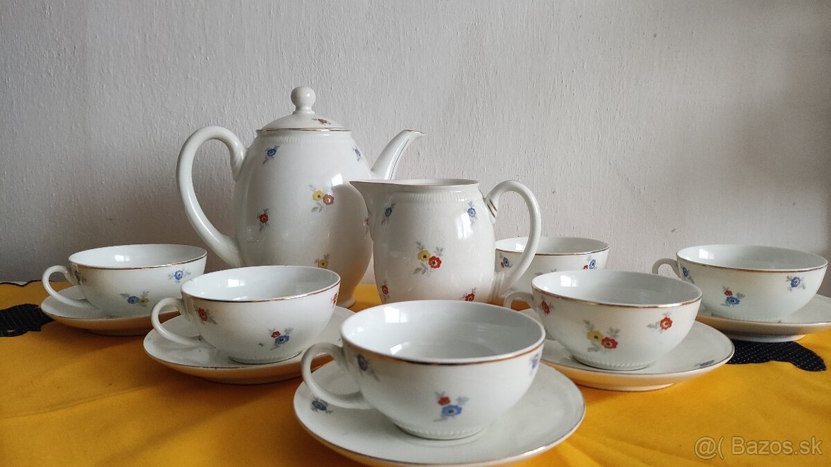 Čajová starožitná súprava