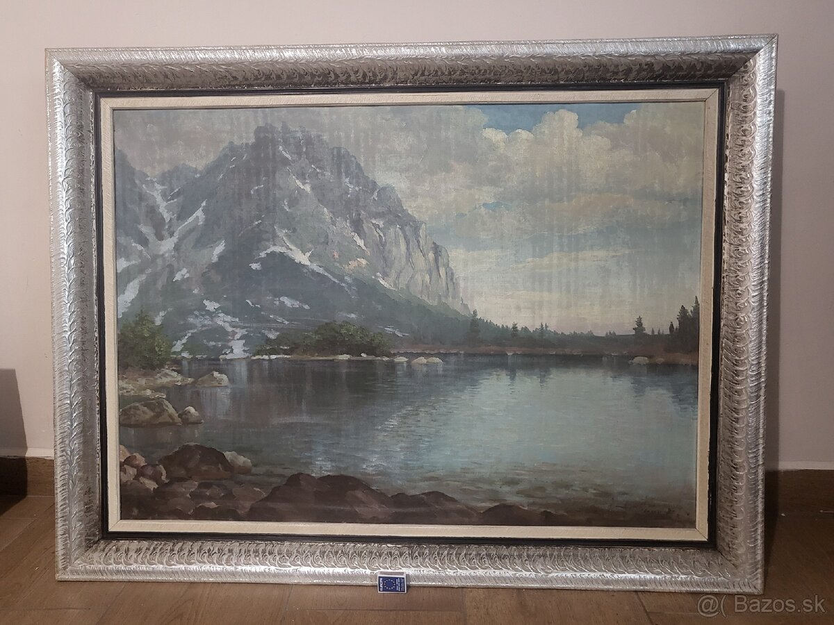 Olejomaľba František Holdossy Tatry
