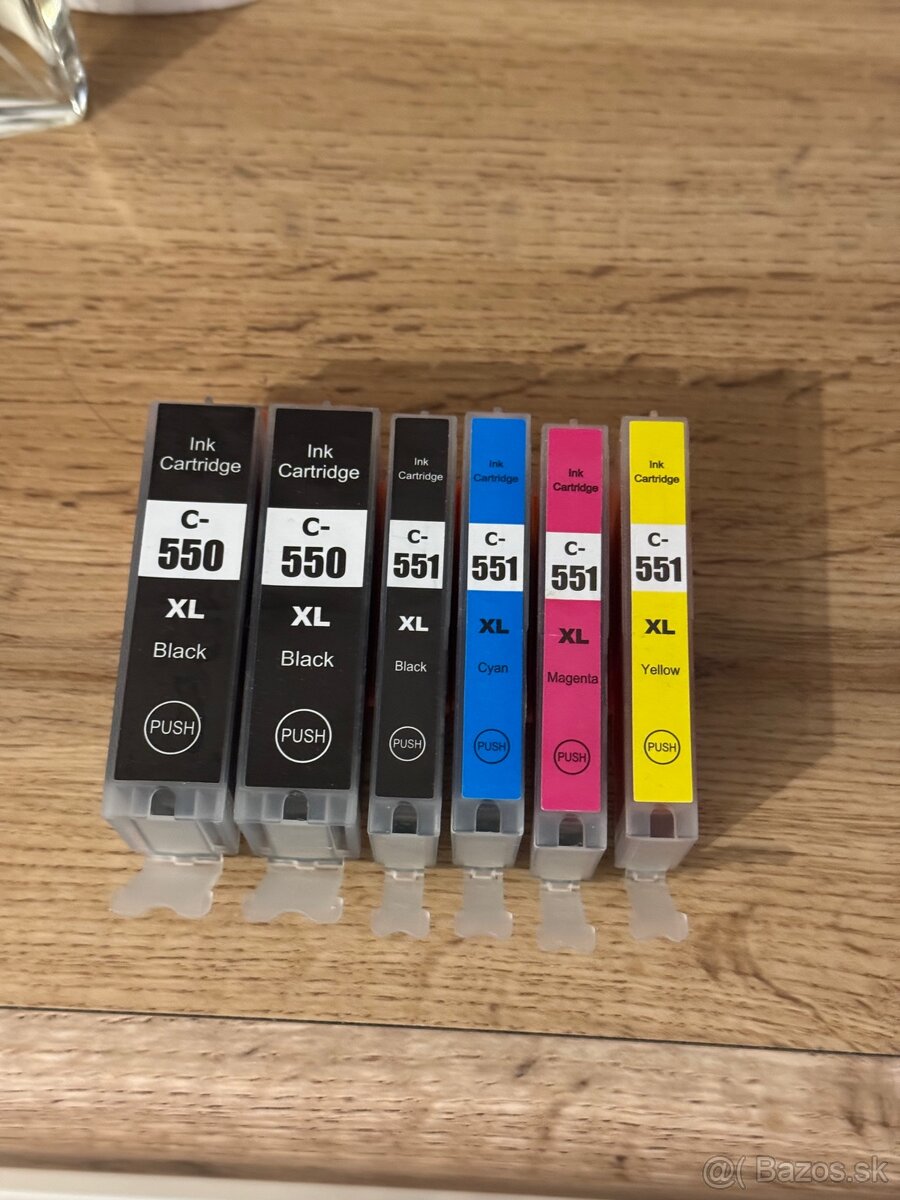 Atramentové kazety do tlačiarne Canon