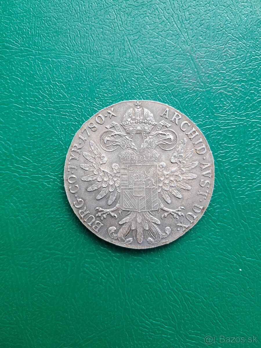 Ag toliar Márie Terézie 1780