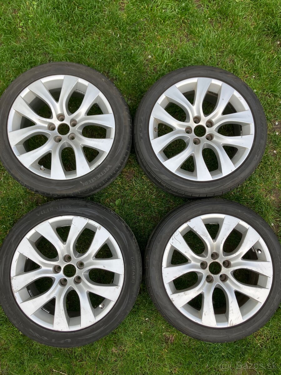 Al. disky 5x108 r18 pneu 225/45 r18
