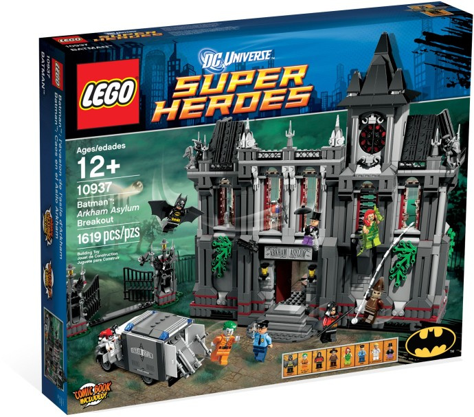 Lego DC BATMAN 10937 ARKHAM ASSYLUM BREAKOUT