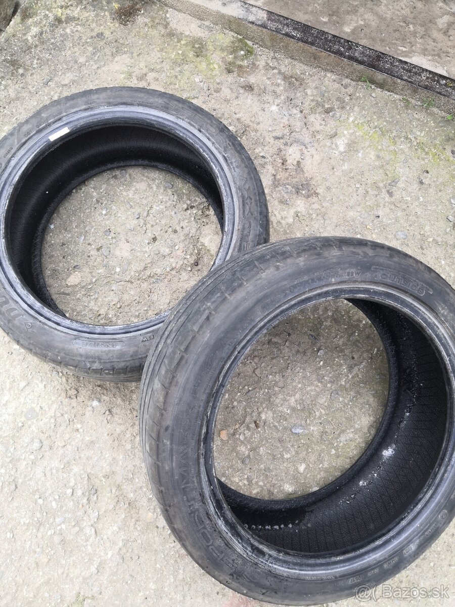 Predám letné pneumatiky Dunlop 205/45 R16.