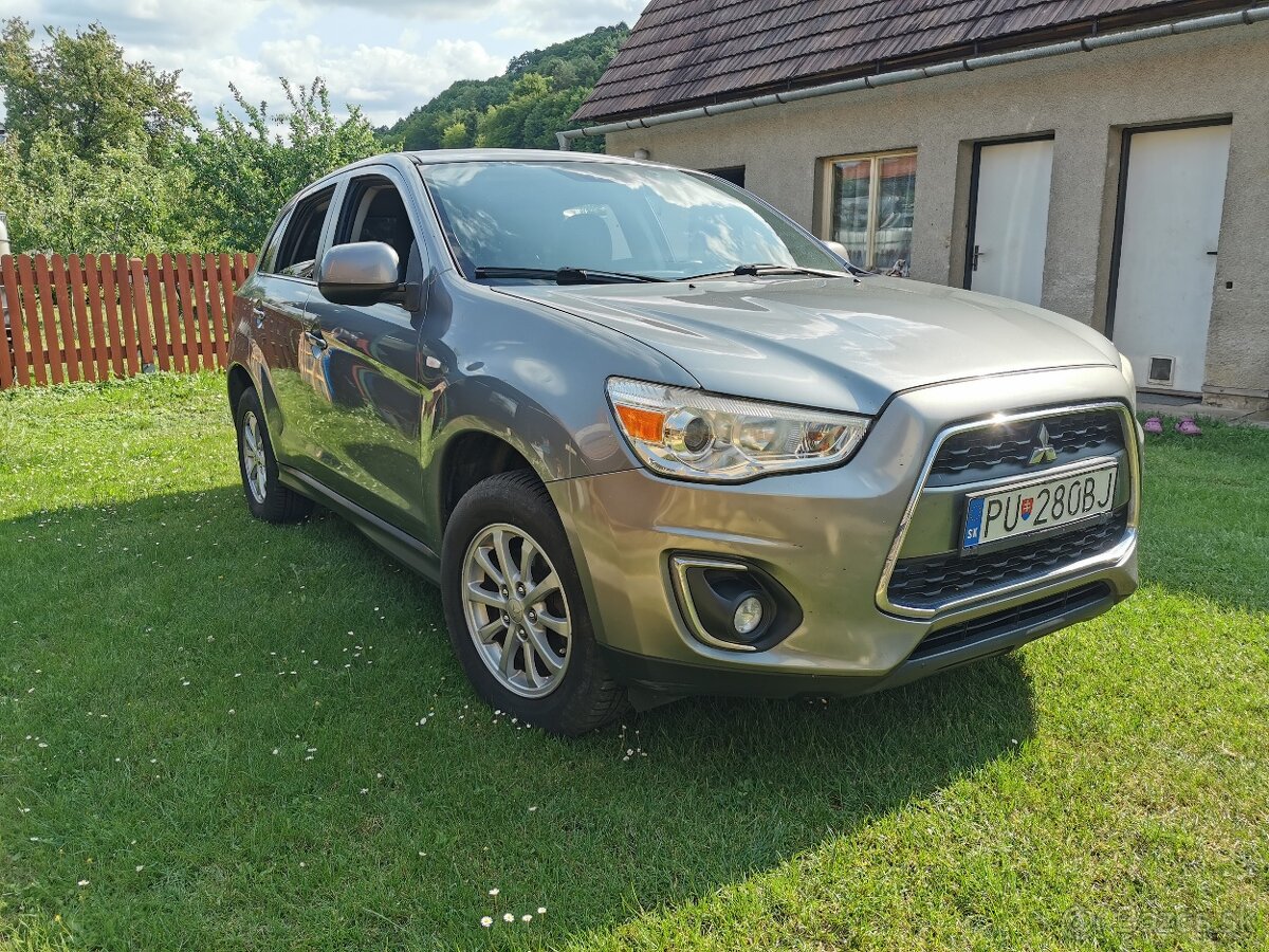 Predám Mitsubishi ASX 1.6 benzín. r. v. dec. 2013 Púchov.