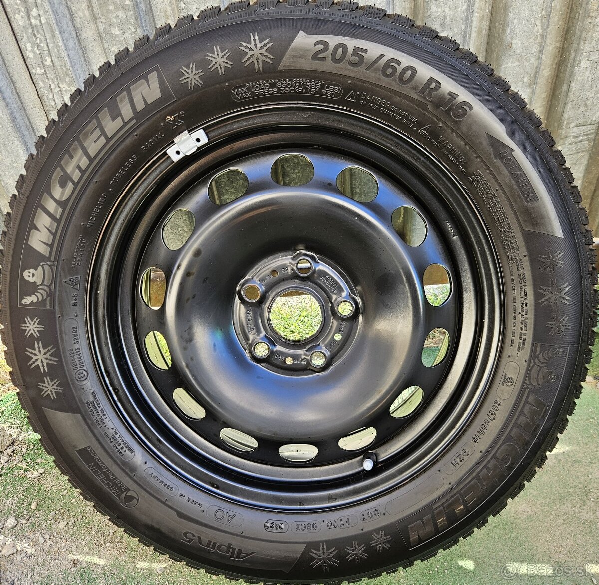 Originálna zimná sada VW - 5x112 r16 + Michelin 205/60 r16