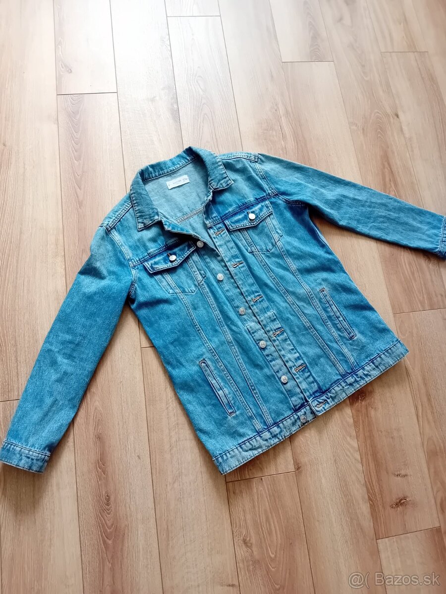 Pánska riflová bunda, MANGO, velk. M/L