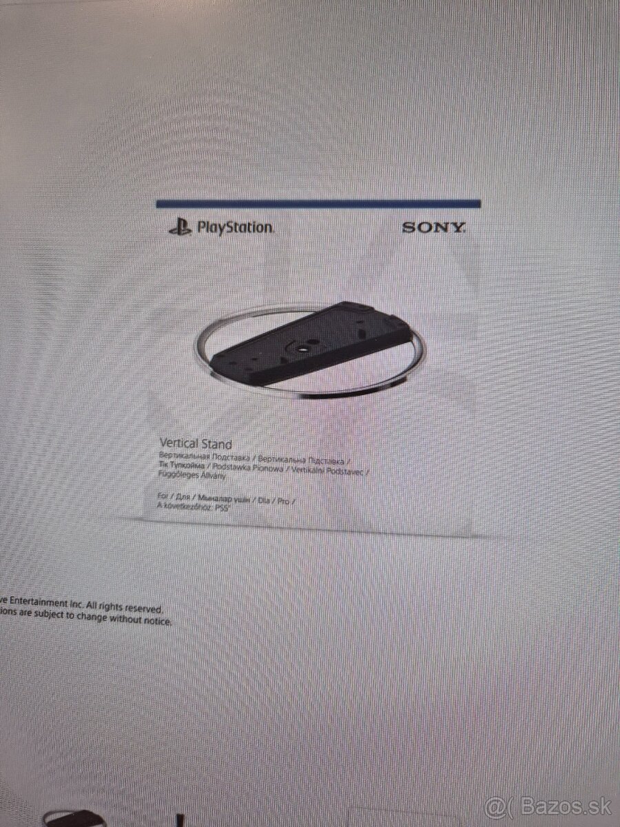 Vertikalny stojan ps5