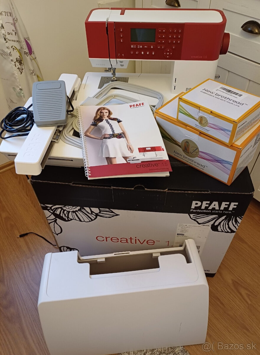 Pfaff Creative 1.5+vyšívacia jednotka