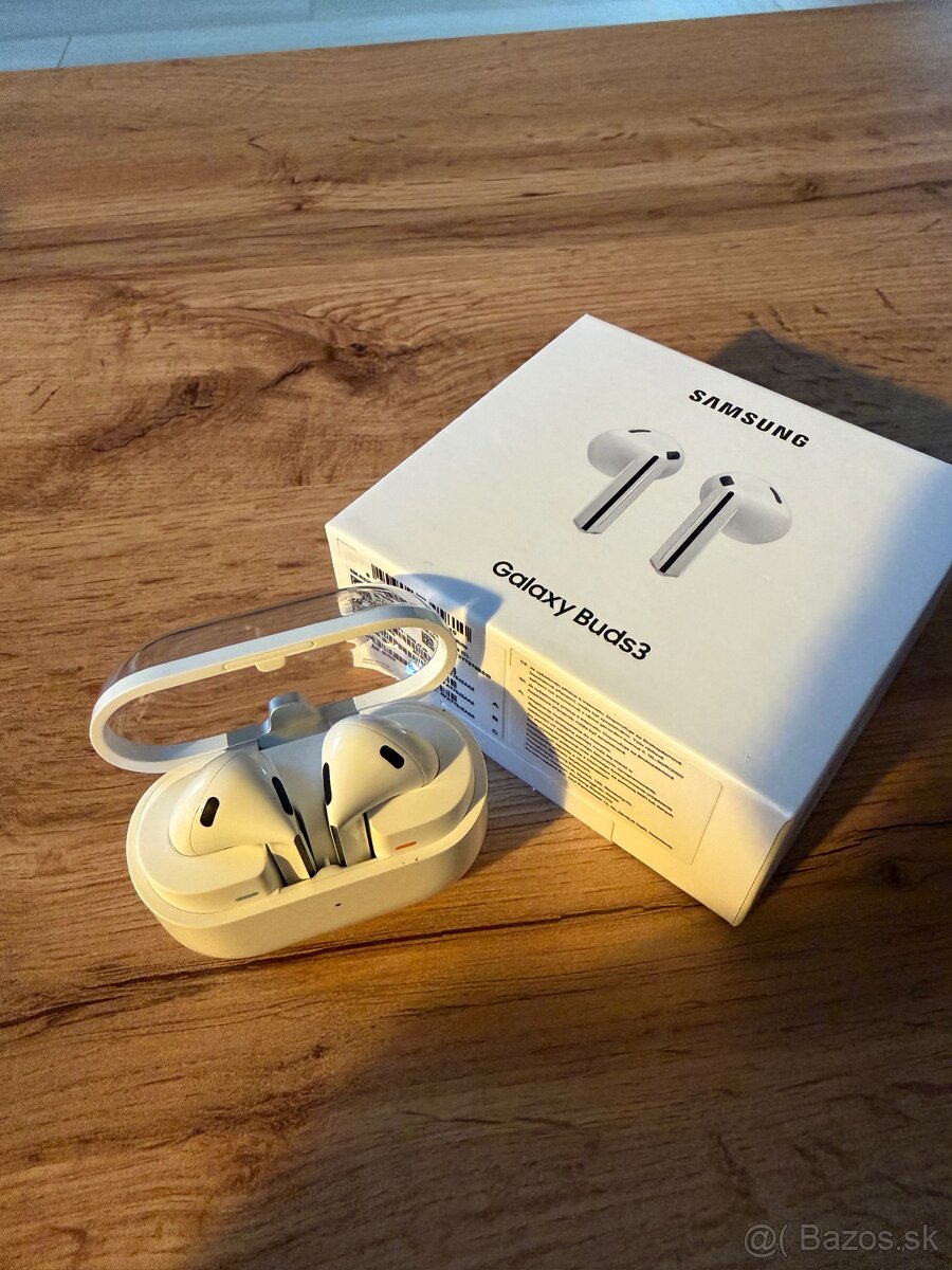 Samsung Galaxy Buds 3 – White, nové, len rozbalené
