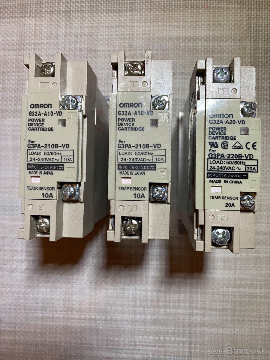 Predám lacno polovodičové SSR relé Omron