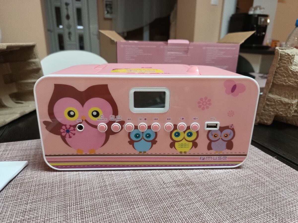 Detské rádio + CD prehrávač