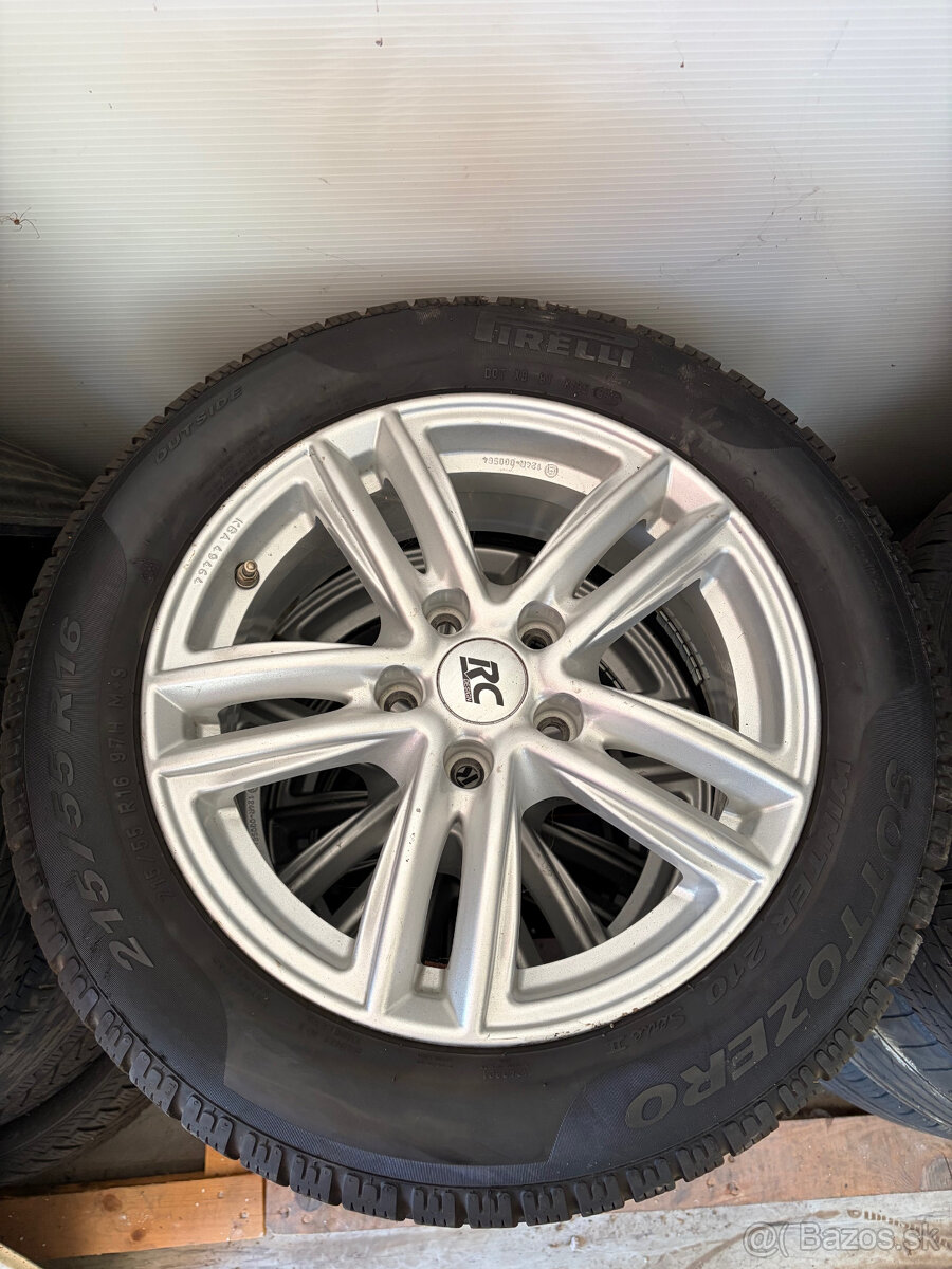 215/55 R16 + elektróny