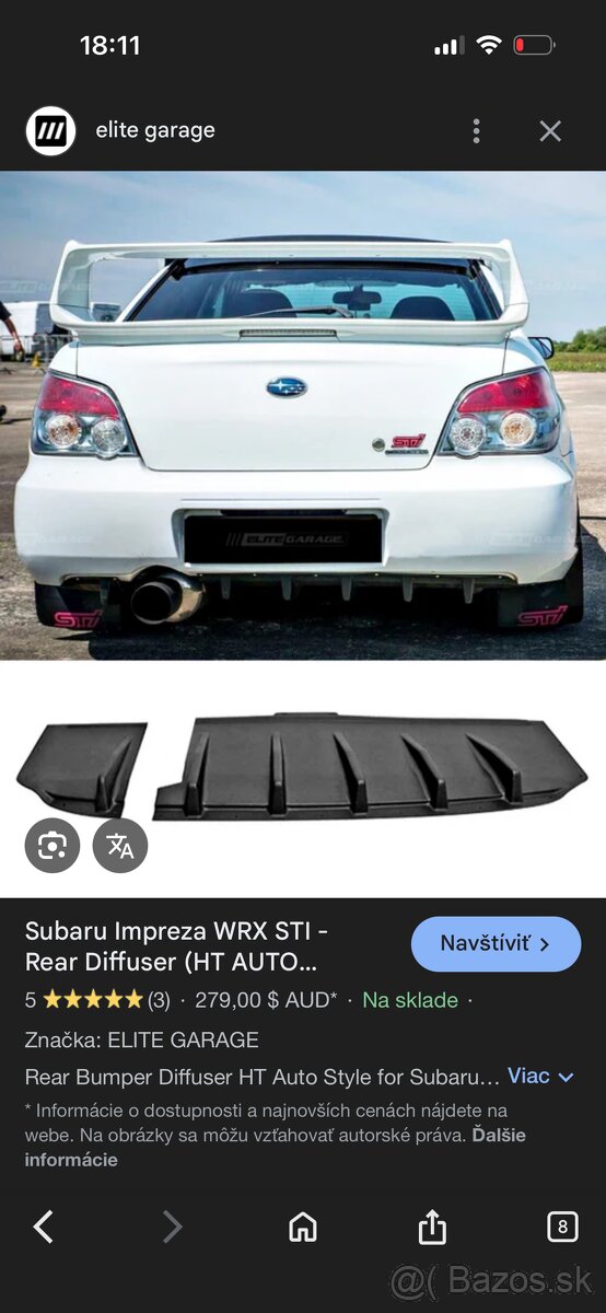 Subaru impreza 2001-2007