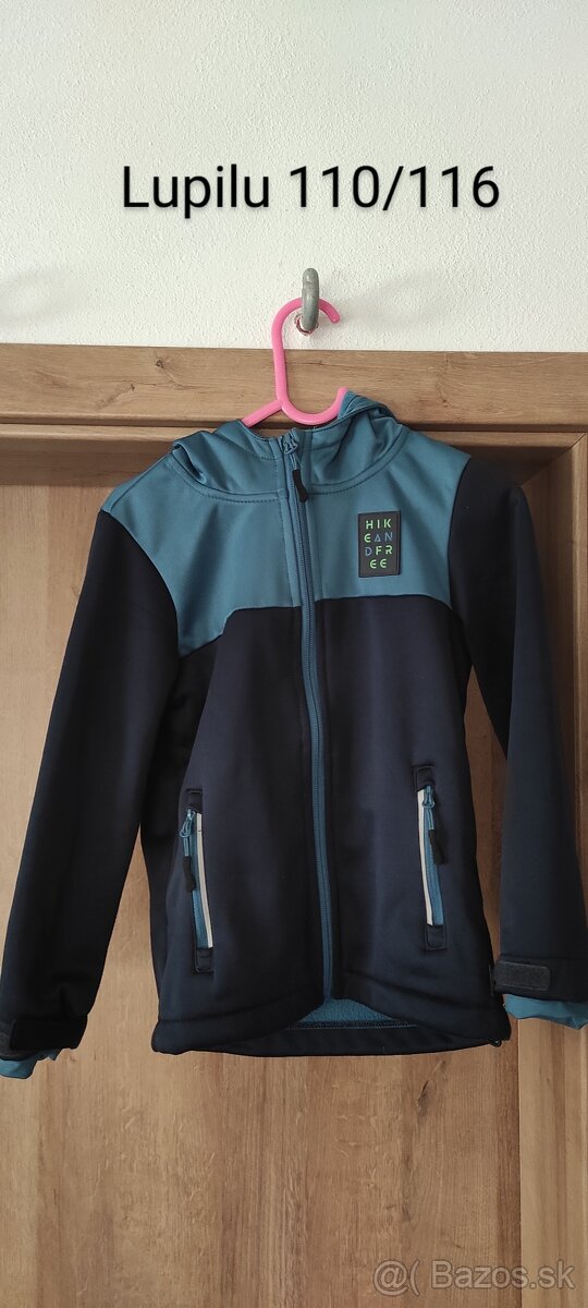 Softshellová bunda Lidl 110/116
