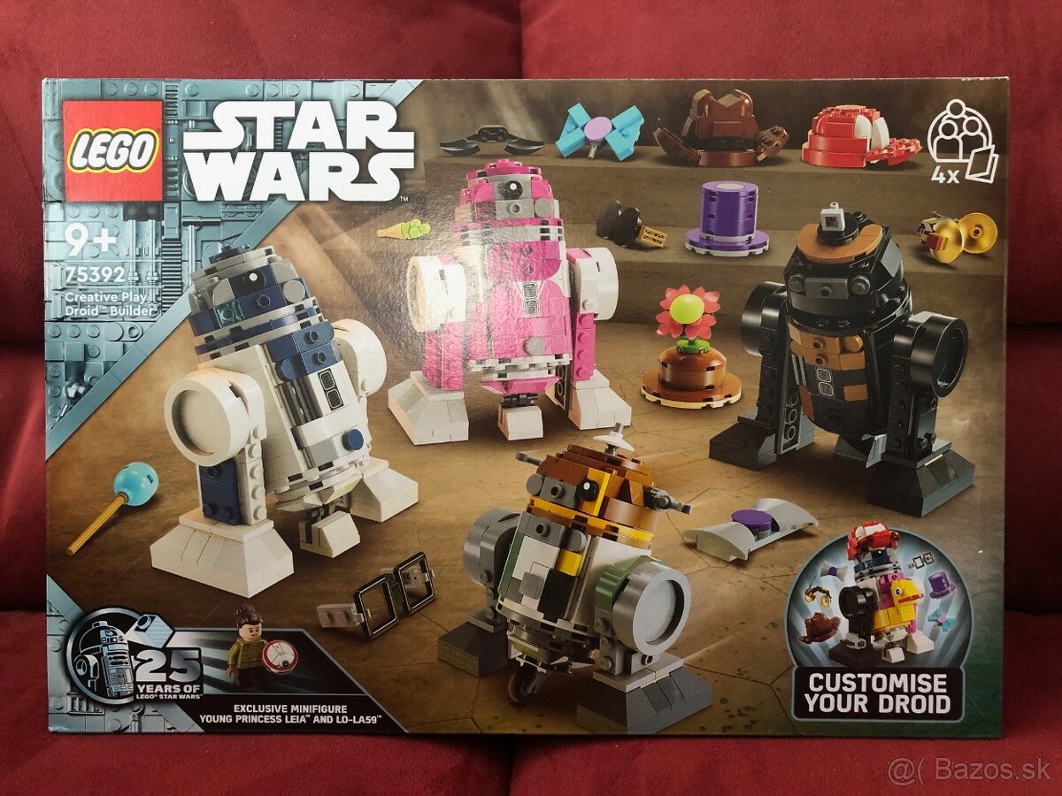 LEGO 75392 Kreativní hraní: Stavění droidů - Bez minifigurek