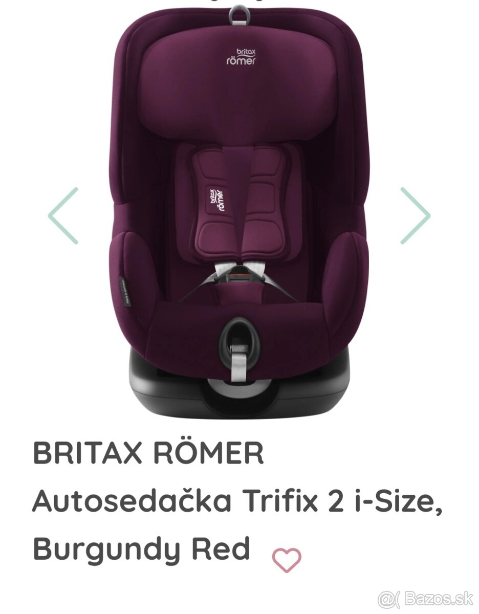 Detská sedačka britax