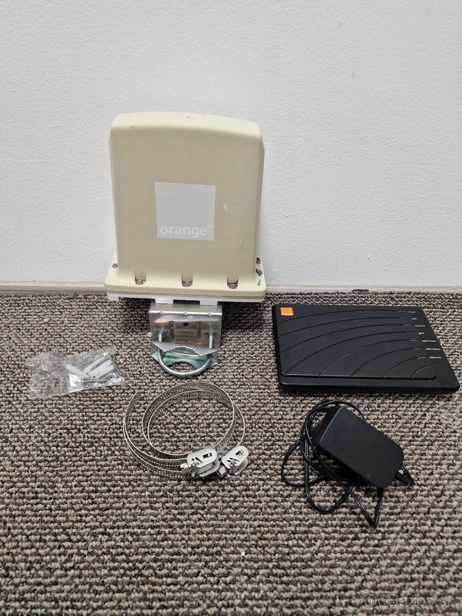 Orange antenna + orange router