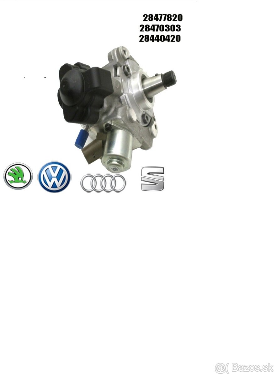 čerpadlo DELPHI 28470303 Audi,Seat,Skoda,Volk1.6tdi, 2.0tdi