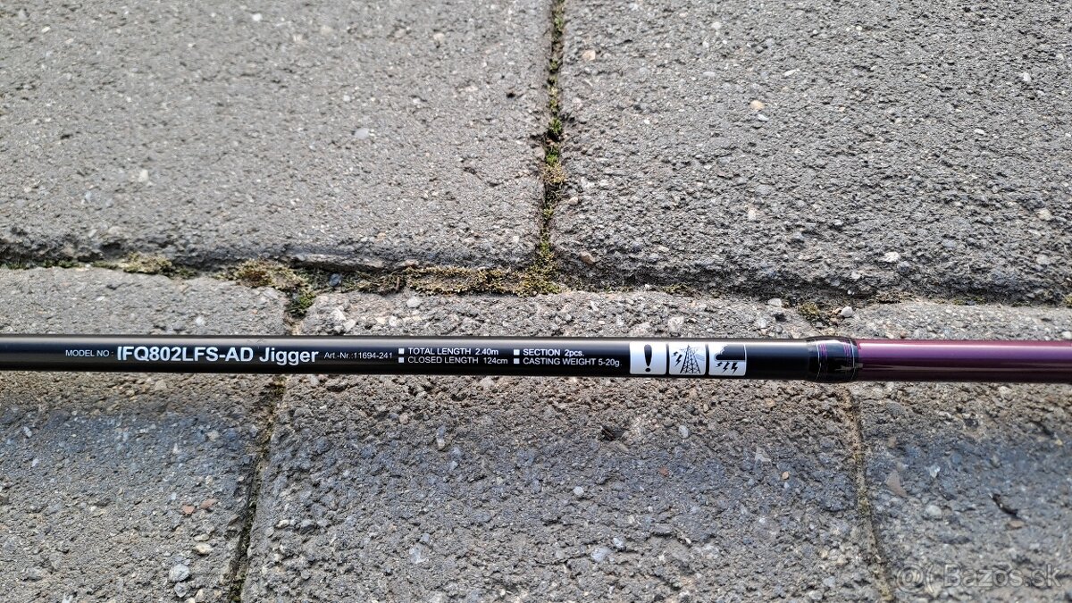 Predám prut Daiwa infinity 2,40m 5-20g