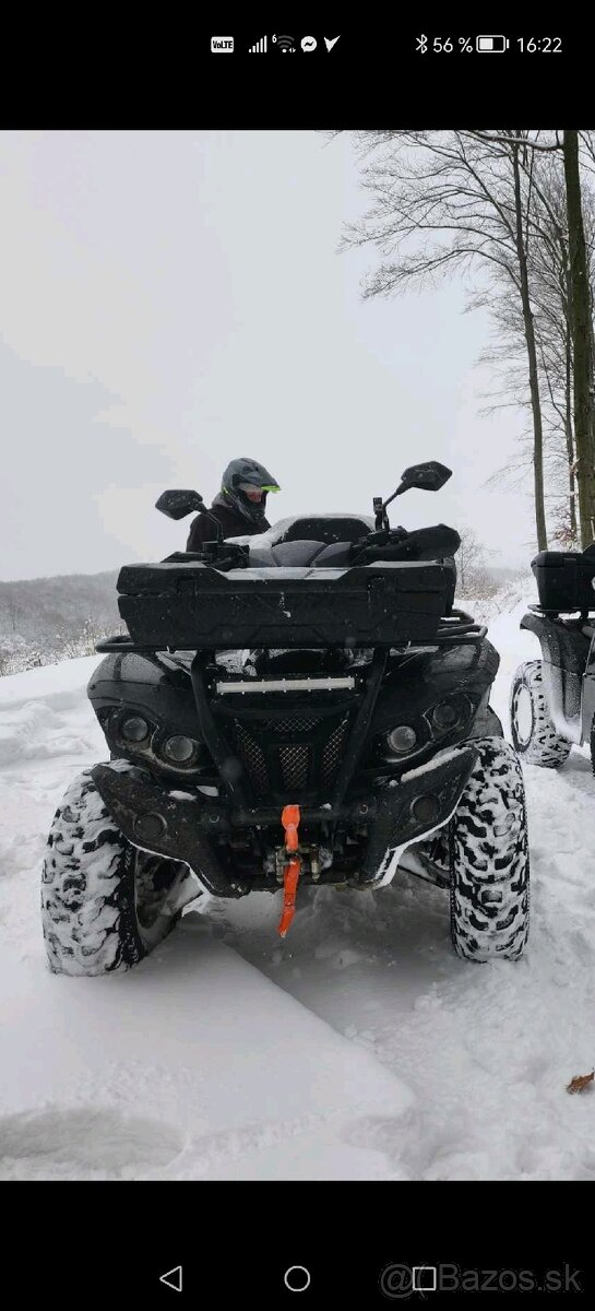Predný kufor na štvorkolku