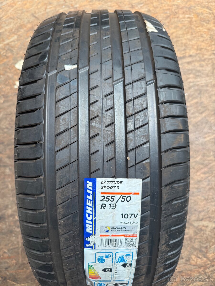 Letné pneumatiky 255/50 R19 Michelin