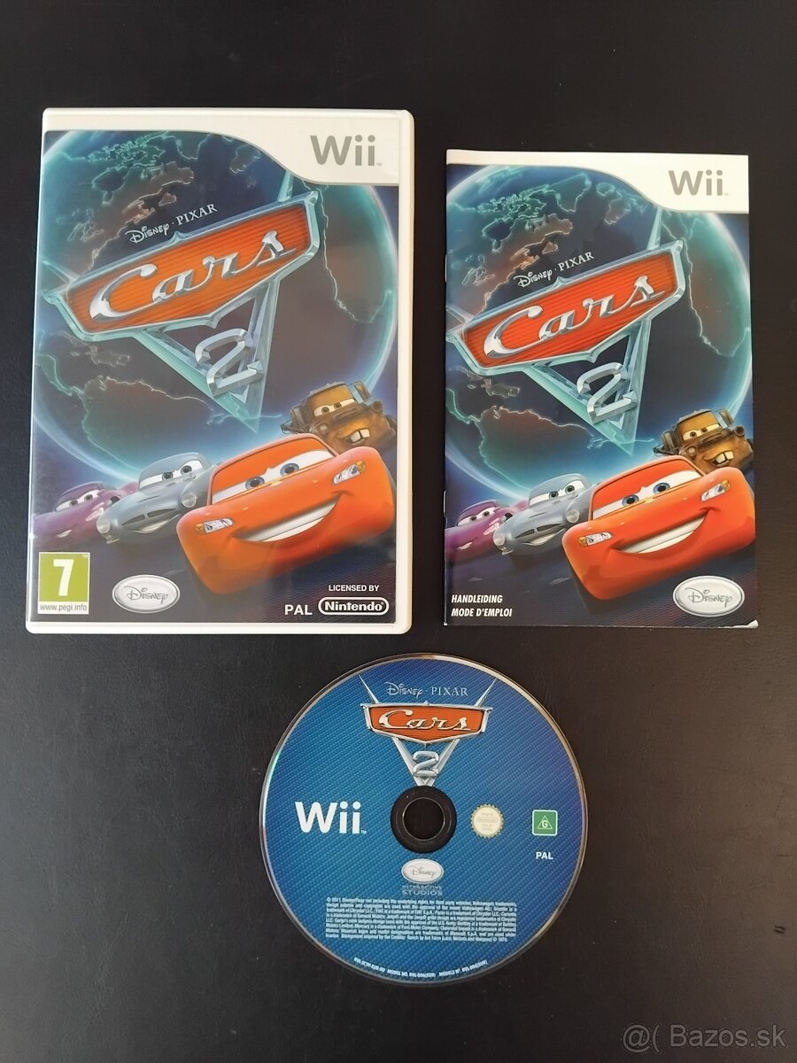 Hra pre Wii - Disney Pixar Cars 2