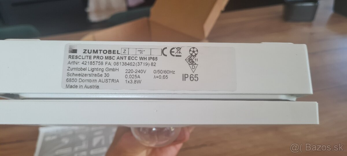 LED núdzové osvetlenie ZUMTOBEL RESCLITE PRO MSC ANT ECCIP6T