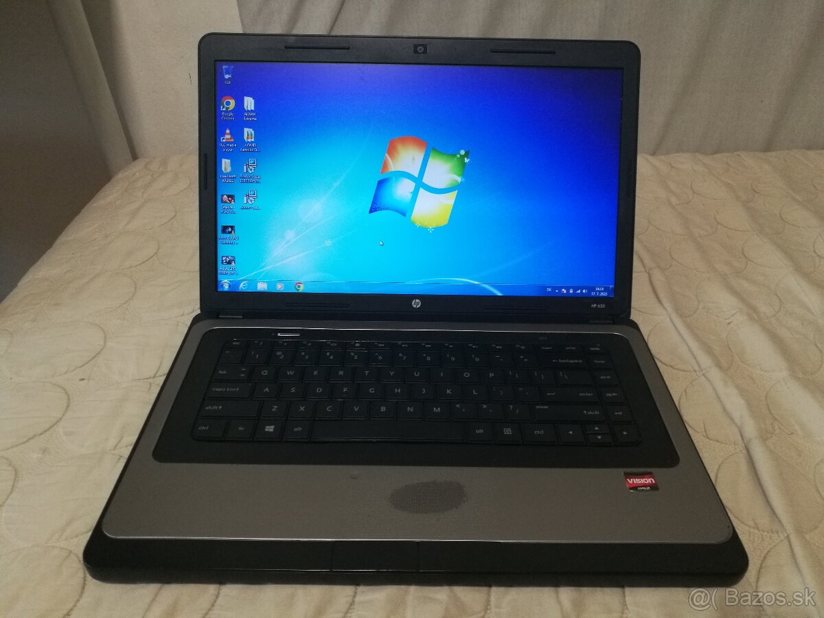 HP 6-series. 15,6". Disk 250 GB. Windows 7. Nová klávesnica