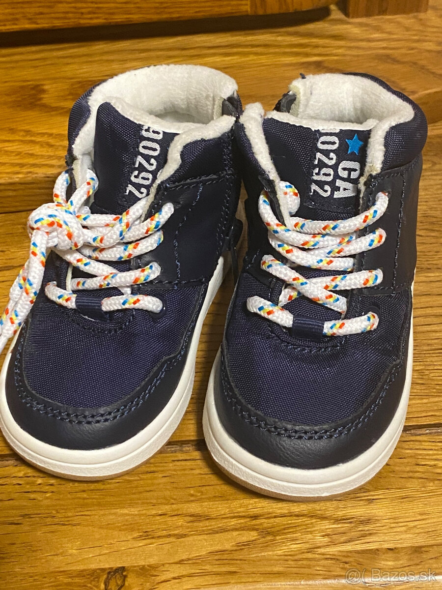 H&M - zateplené kotníkové tenisky / topánky