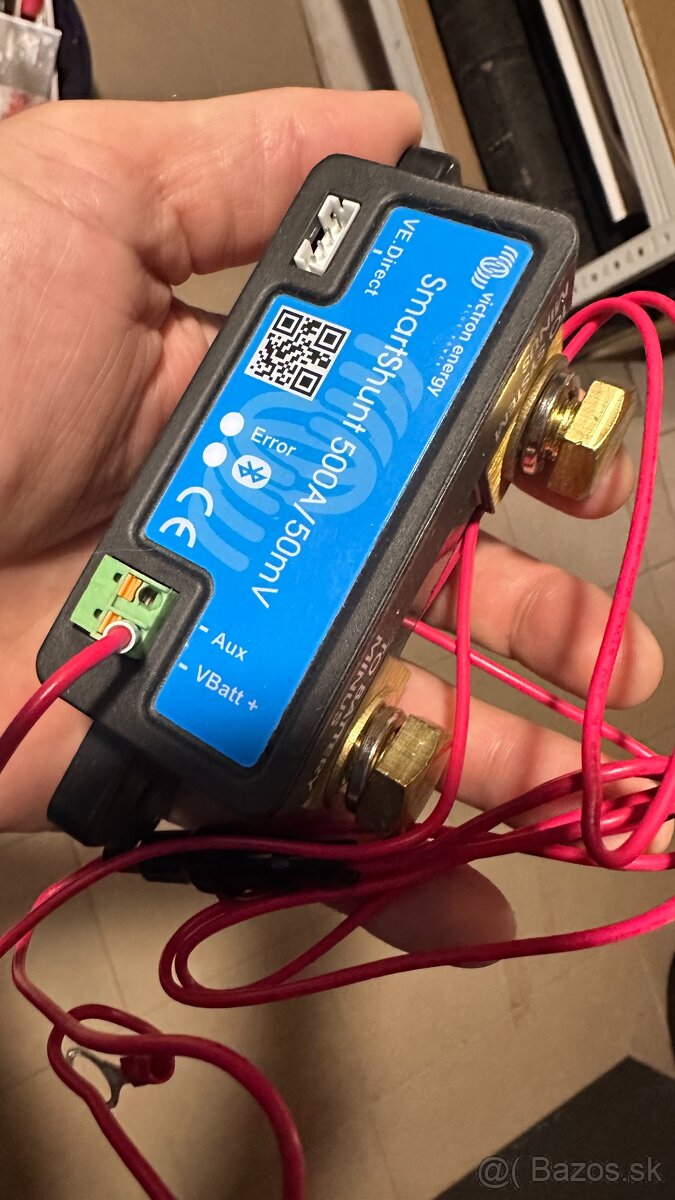 Sledovač stavu SmartShunt 500A