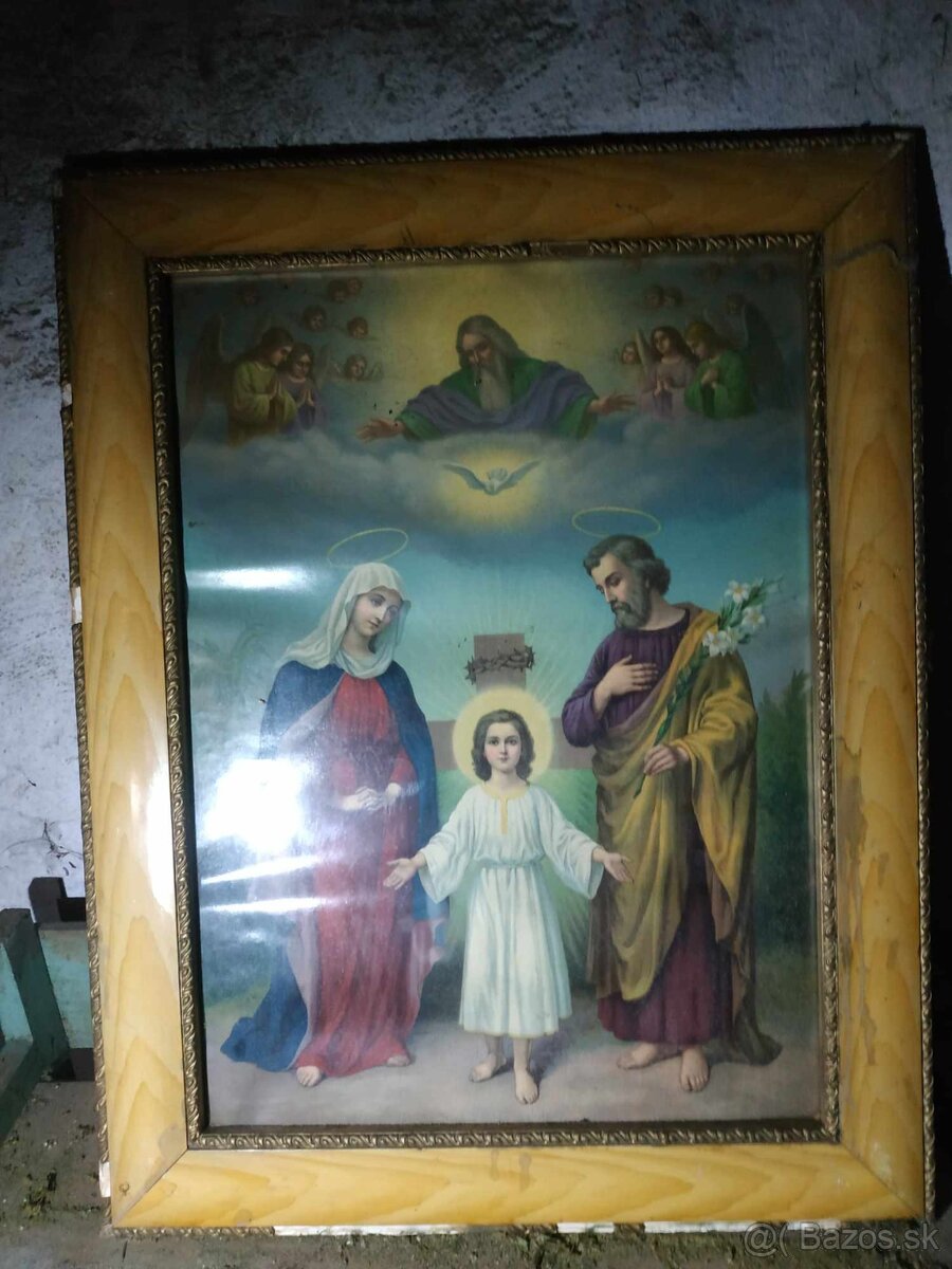 Predám starožitné OBRAZY s náboženskou tematikou