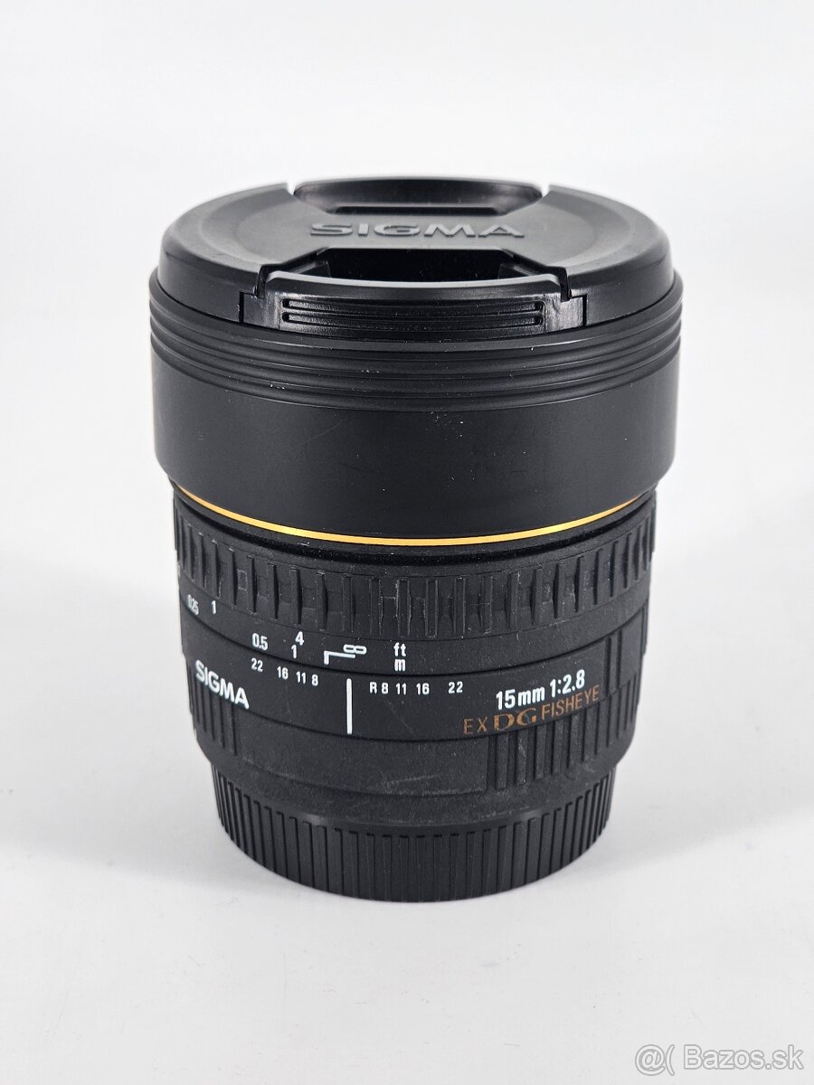 Predam SIGMA 15mm F2.8 EX DG FISHEYE Canon