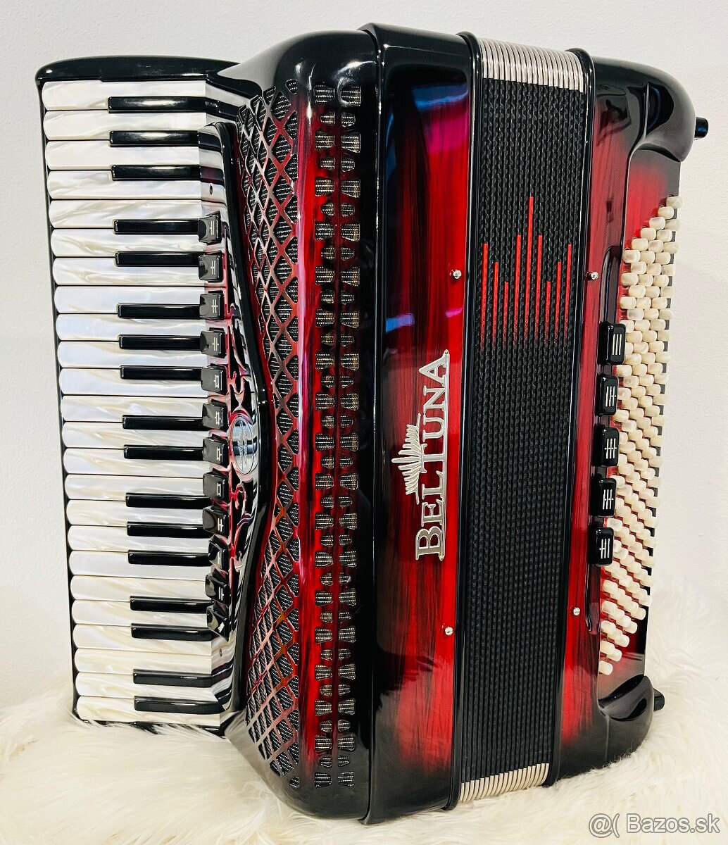 Predám nový akordeón BETLUNA IV 120 STUDIO- akordeón pre pro