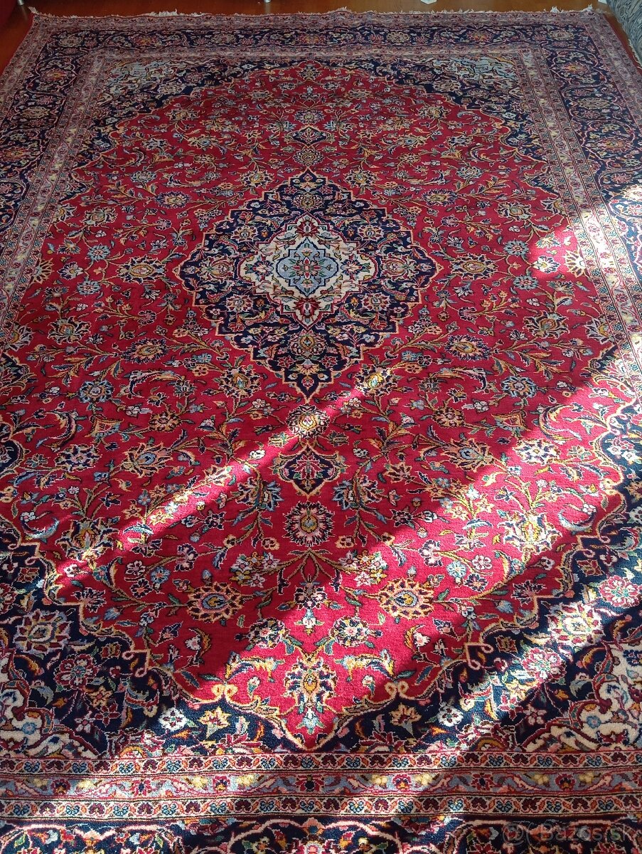 ⭐ Luxusný ručne viazaný Keshan 400x300 ⭐