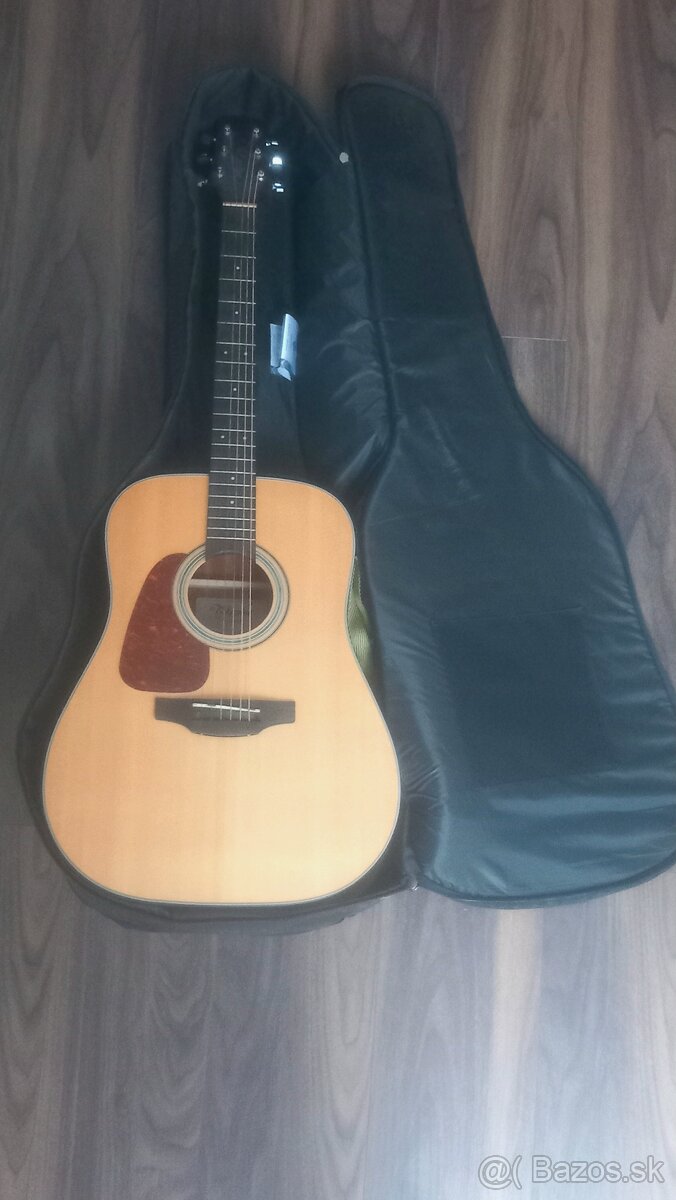 Takamine akustická gitara pre ľavákov ( s popruhom a krytom)