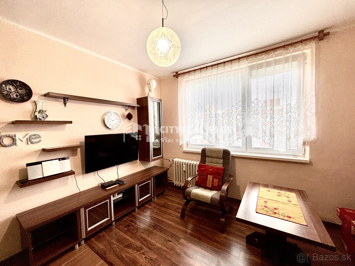 Ponúkame Vám na prenájom zariadený 1 izbový byt v meste Nové