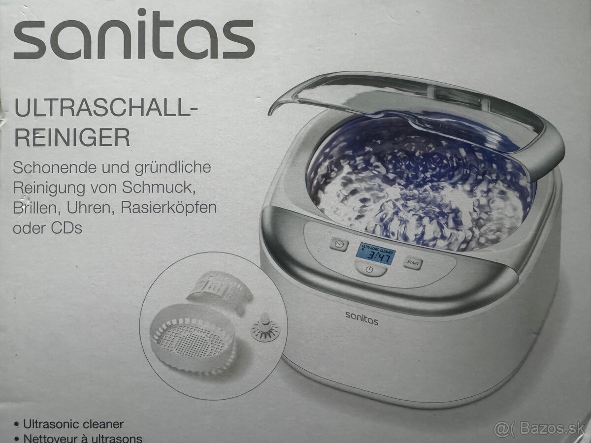 Ultrazvuková čistička Sanitas